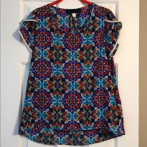 Printed blouse